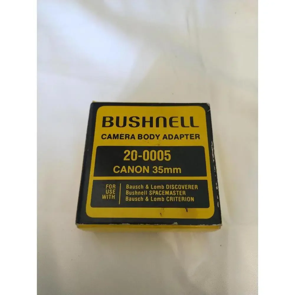 Bushnell Camera Body‎ Adapter 20-0005 Mount to Canon 35mm